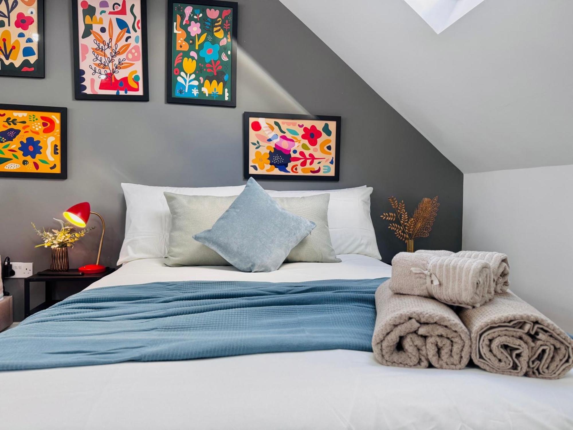 Bright Studio Loft 30Min To Central Londra Exterior foto