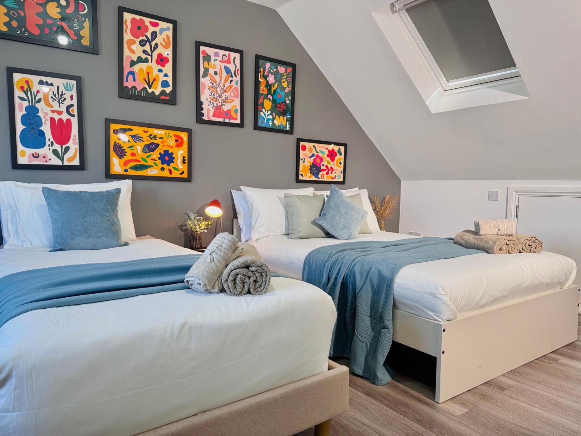 Bright Studio Loft 30Min To Central Londra Exterior foto
