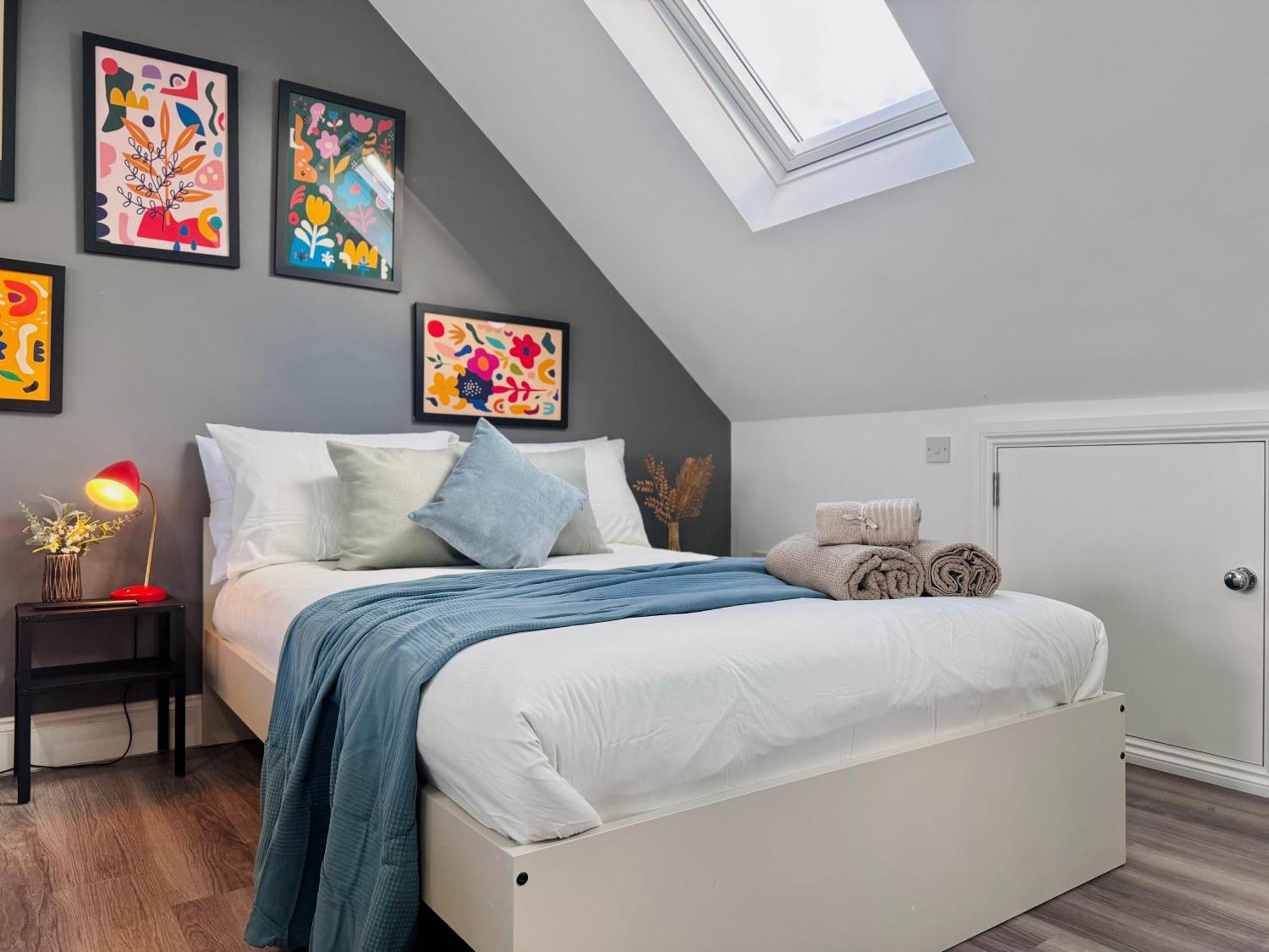 Bright Studio Loft 30Min To Central Londra Exterior foto