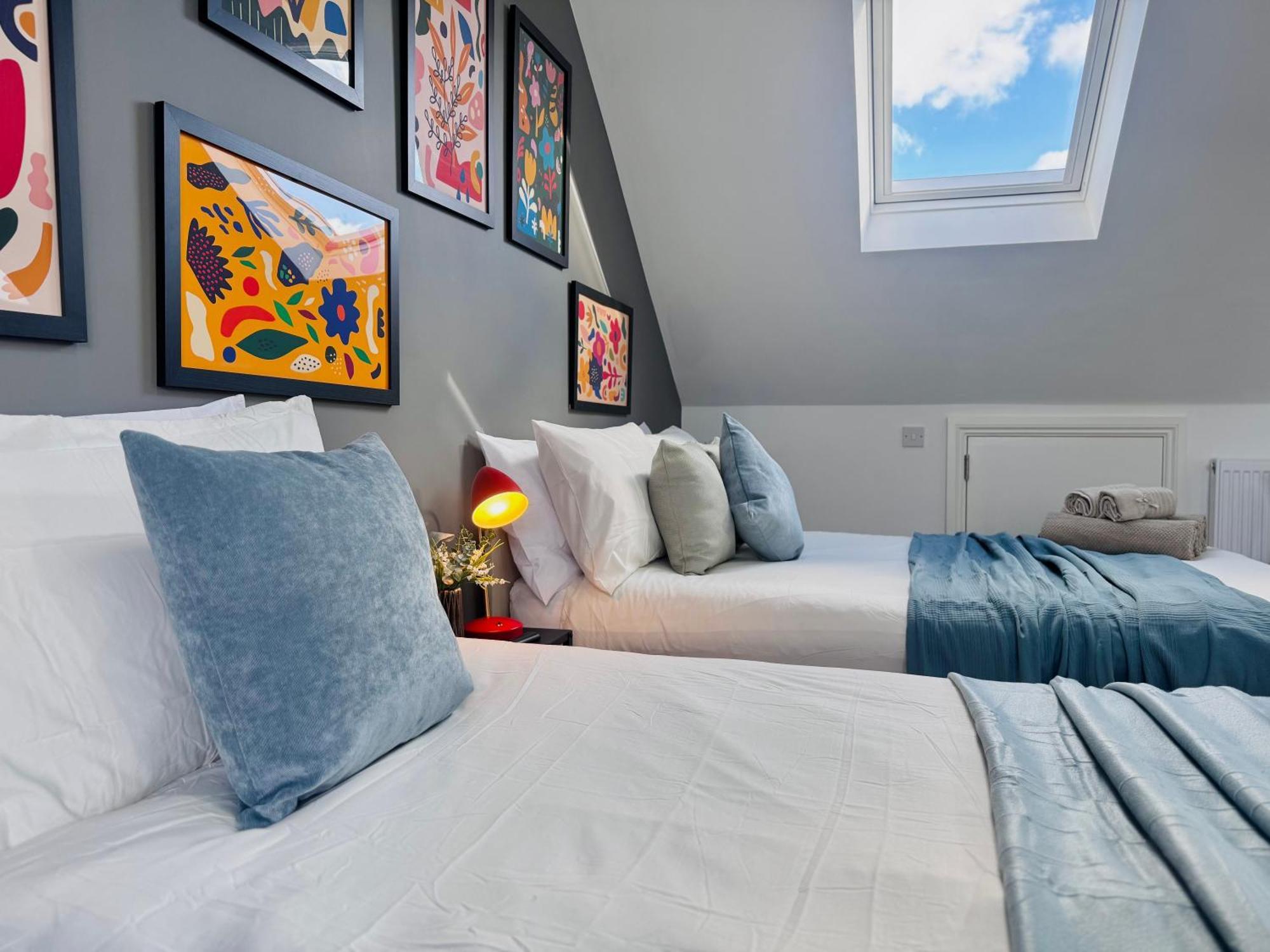 Bright Studio Loft 30Min To Central Londra Exterior foto